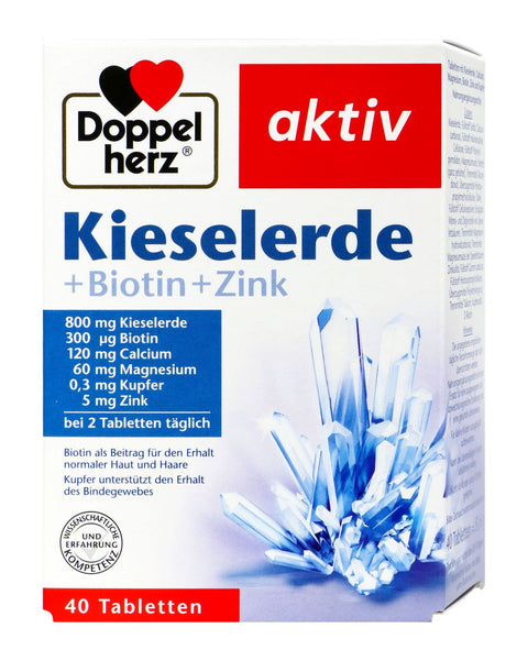   Doppelherz Kieselerde + Biotin + Zink bester-kauf.ch