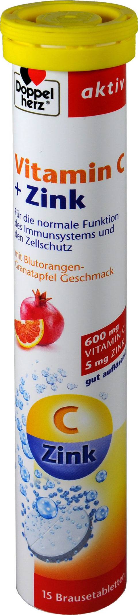   Doppelherz Vitamin C + Zink Brausetabletten bester-kauf.ch