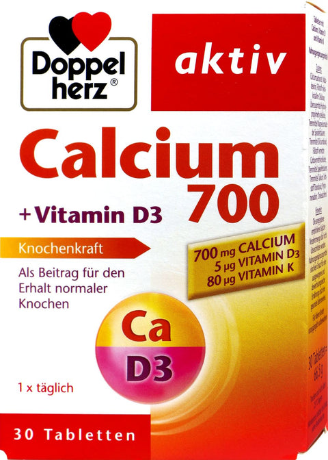   Doppelherz Calcium 700 + D3 bester-kauf.ch