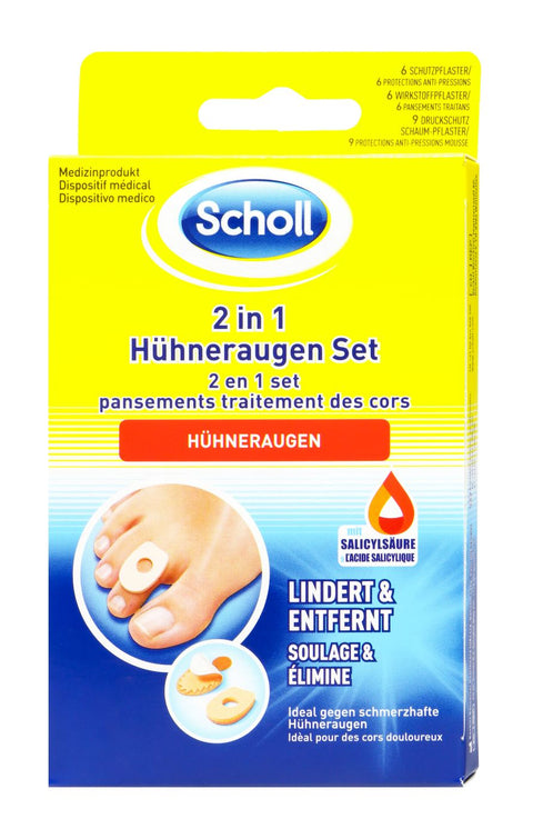   Scholl 2in1 Hühneraugenset bester-kauf.ch