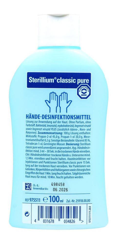   Sterillium Classic Pure Hände-Desinfektionsmittel bester-kauf.ch