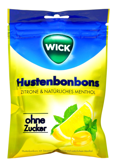   Wick Zitrone Halsbonbons Zuckerfrei bester-kauf.ch