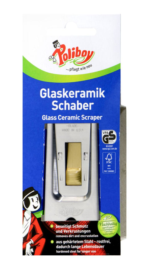   Poliboy Glaskeramik Schaber für Glas & Kochfeld bester-kauf.ch