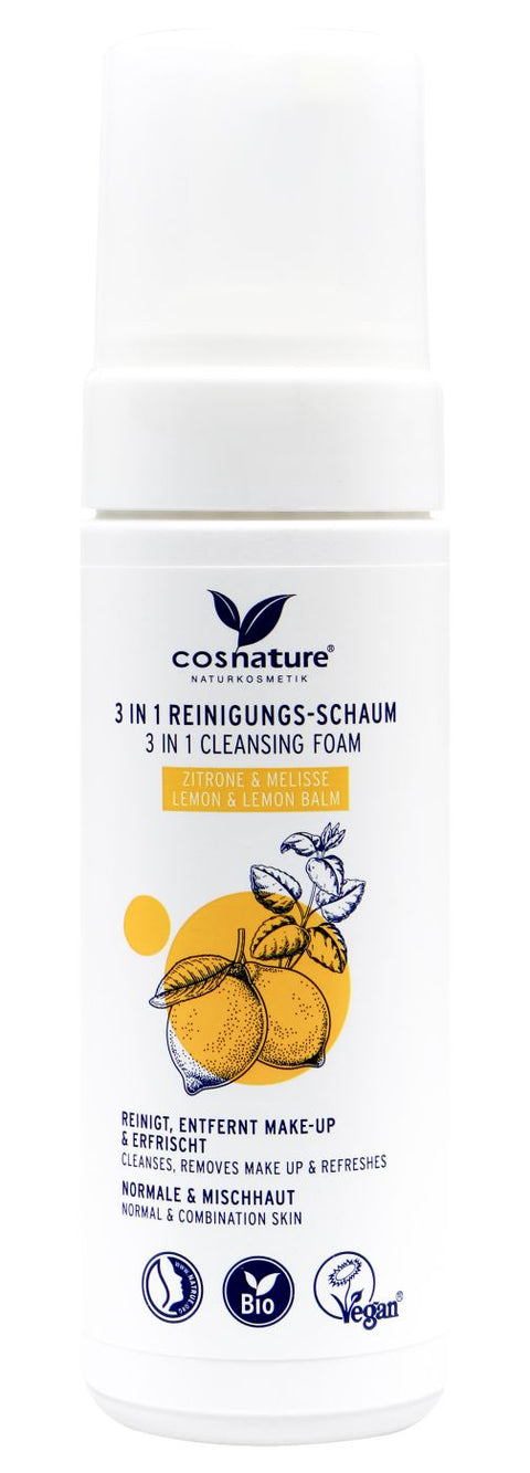   Cosnature Reinigungsschaum 3in1 Zitrone & Melisse bester-kauf.ch