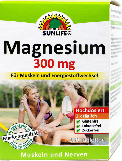   Sunlife Magnesium 300 Tabletten bester-kauf.ch