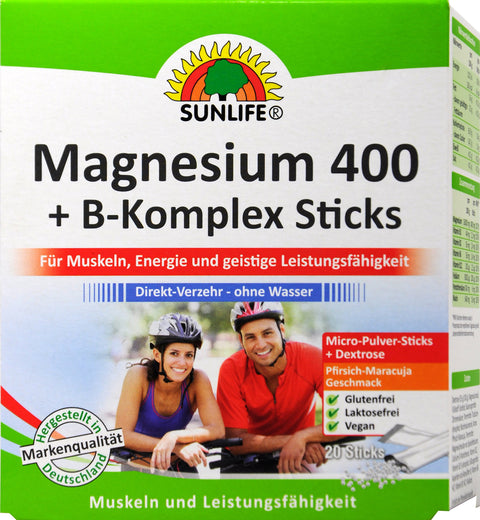   Sunlife Magnesium 400 B-Komplex bester-kauf.ch