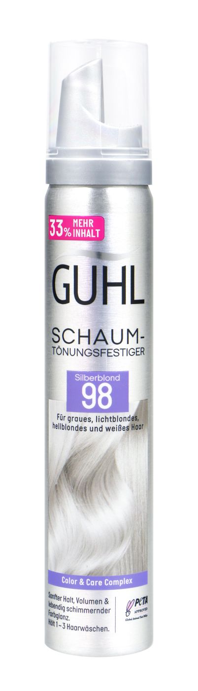  Guhl Schaum-Tönungsfestiger 98 Silberblond bester-kauf.ch