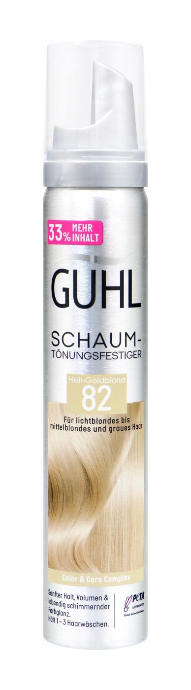   Guhl Schaum-Tönungsfestiger 82 Hell-Goldblond bester-kauf.ch