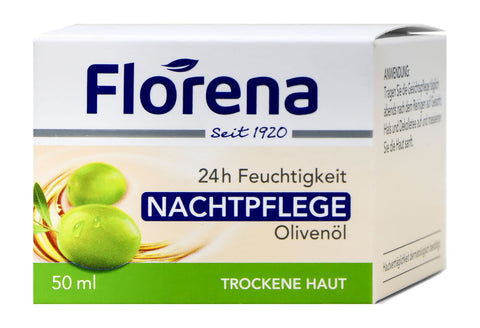   Florena Nachtpflege Olivenöl Feuchtigkeit für trockene Haut bester-kauf.ch