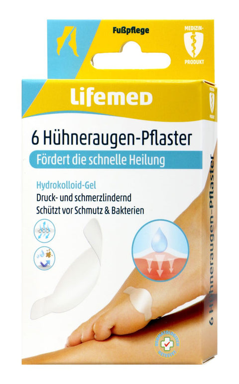   Lifemed Hühneraugenpflaster transparent bester-kauf.ch