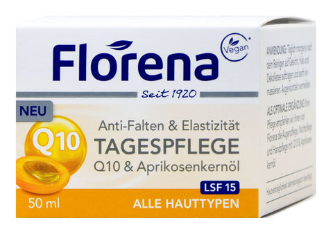   Florena Tagespflege Q10 Anti-Falten, vegan bester-kauf.ch