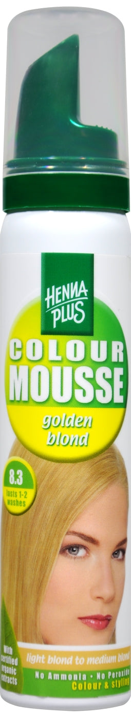   Hennaplus Colour Mousse Goldblond bester-kauf.ch