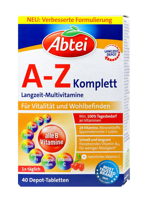   Abtei A-Z Komplett Langzeit Multivitamine bester-kauf.ch