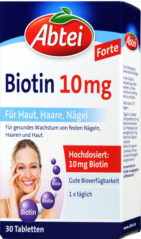   Abtei Biotin 10 mg Tabletten bester-kauf.ch