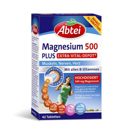   Abtei Magnesium 500 Plus Vital Depot bester-kauf.ch