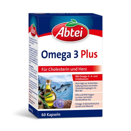   Abtei Omega 3 Plus mit Omega 6-9 Fettsäuren bester-kauf.ch