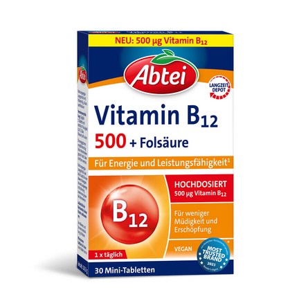   Abtei Vitamin B12 Plus Folsäure bester-kauf.ch