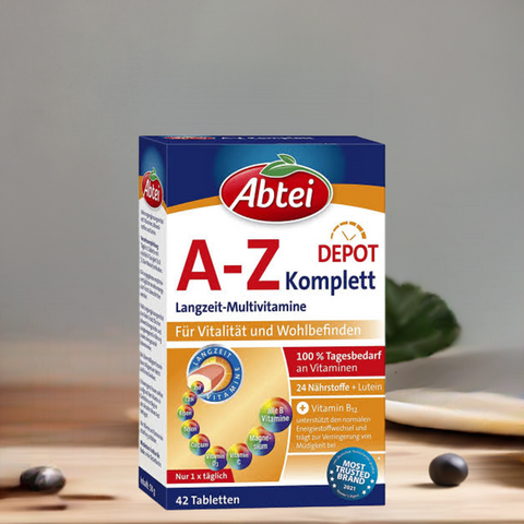 Abtei A-Z-Komplett-Langzeit-Multivitamine-2 Langzeit Vitamine