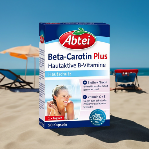 Abtei Beta-Carotin-Plus-edited_bester-kauf Vitamin C & E Biotin