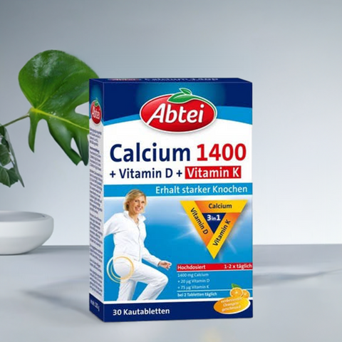 Abtei Calcium-1400-Vitamin-D-Vitamin-K-edited_Nahrungsergänzung