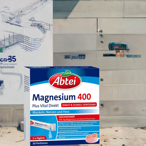 Abtei Magnesium 400 Plus Vital direkt günstig