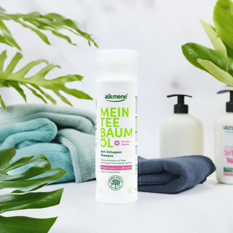 Alkmene Teebaumöl Antischuppen Shampoo bester-kauf.ch Anti-Schuppen gegen Schuppen