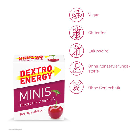 bester-kauf.ch Dextro Energy Minis Kirsche Dextro   Bonbons & Traubenzucker