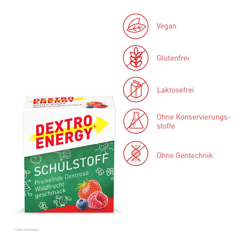 bester-kauf.ch Dextro Energy Schulstoff Waldfrucht Dextro   Bonbons & Traubenzucker