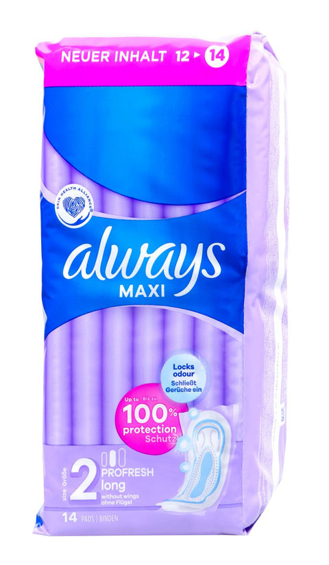 bester-kauf.ch Always Maxi Binden Profresh Long Always   Hygieneartikel