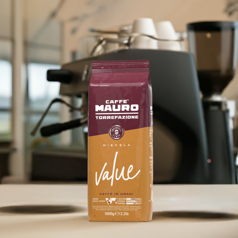 Caffè Mauro Value Espresso 10/90 1kg-Bohnen bester-kauf.ch  Genuss Kaffee