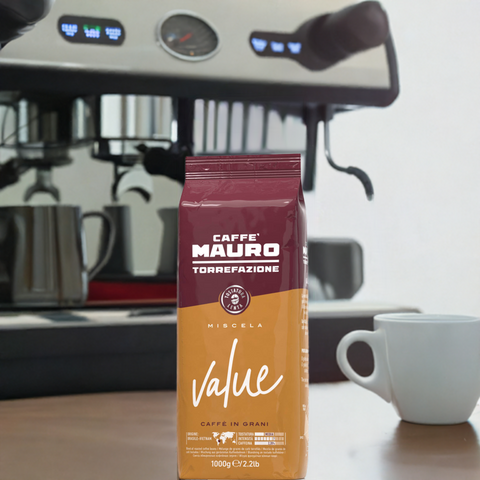 Caffè Mauro Value Espresso 10/90 1kg-Bohnen bester-kauf.ch  Italien