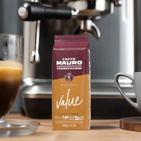 Caffè Mauro Value Espresso 10/90 1kg-Bohnen bester-kauf.ch  Kaffee