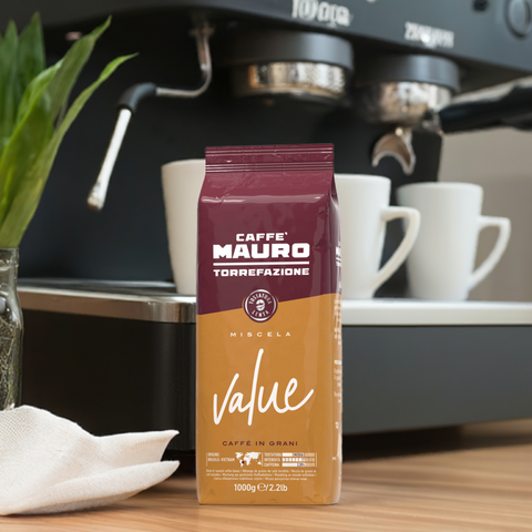 Caffè Mauro Value Espresso 10/90 1kg-Bohnen bester-kauf.ch  günstig