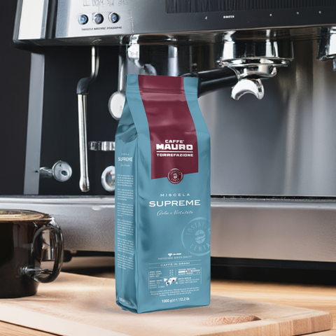 Caffè Mauro «SUPREME» - 1kg Bohnen bester-kauf.ch Kaffee Kaffeebohnen 