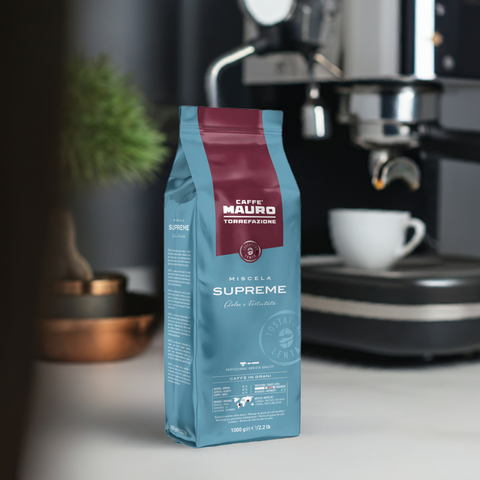 Caffè Mauro «SUPREME» - 1kg Bohnen bester-kauf.ch Kaffee Kaffeebohnen 