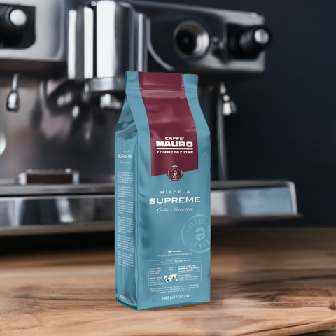 Caffè Mauro «SUPREME» - 1kg Bohnen bester-kauf.ch Kaffee Kaffeebohnen 