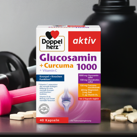 Doppelherz Glucosamin und Curcuma bester-kauf.ch  Knochen