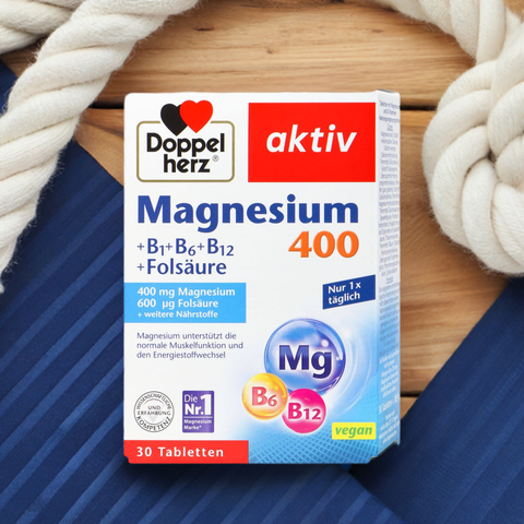 Magnesium 400 B1 B6 Folsäure - bester-kauf.ch  