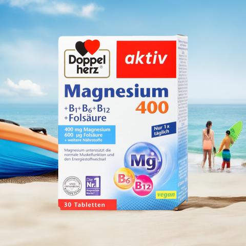 Magnesium 400 B1 B6 Folsäure - bester-kauf.ch  