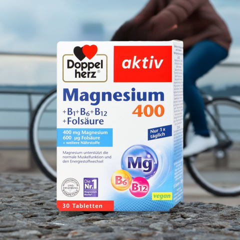 Magnesium 400 B1 B6 Folsäure - bester-kauf.ch  