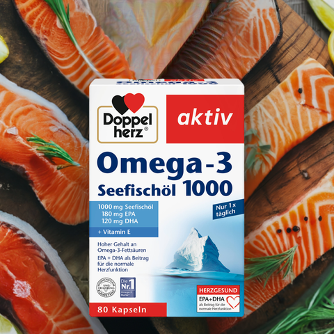 Omega 3 Seefischöl 1000 mg - bester-kauf.ch  