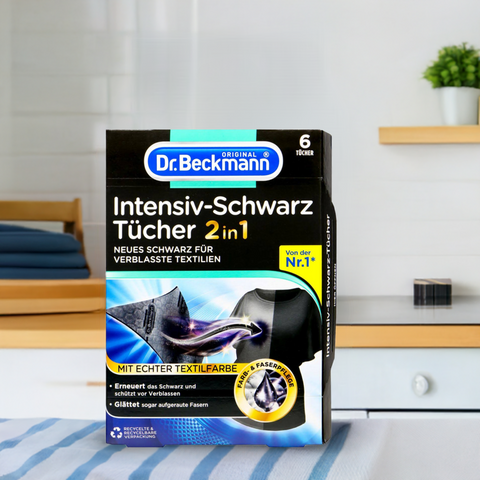 bester-kauf.ch Dr. Beckmann Intensiv-Schwarz Tücher 2in1 Dr. Beckmann   Aufbewahrung & Reinigungsmittel Waschküche