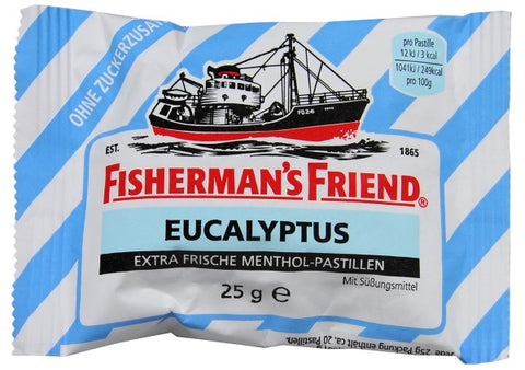  Fisherman's Friend Eucalyptus Zuckerfrei, 25 g bester-kauf.ch