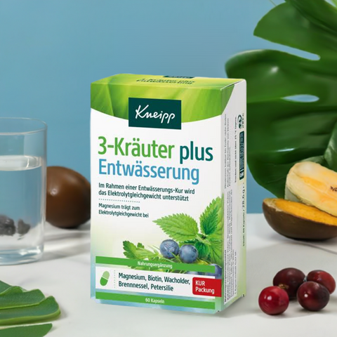 Kneipp 3 Kräuter Entwässerung. Anwendung 