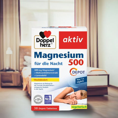 Magnesium 500 für die Nacht - bester-kauf.ch  