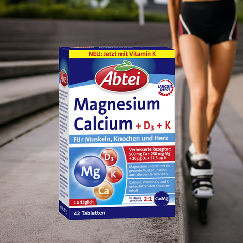 Abtei Magnesium Calcium D3 bester-kauf.ch fitness sport