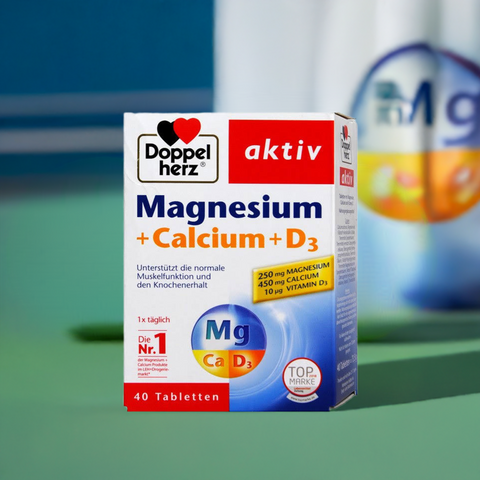 Doppelherz Magnesium Calcium D3 bester-kauf.ch Knochenerhalt