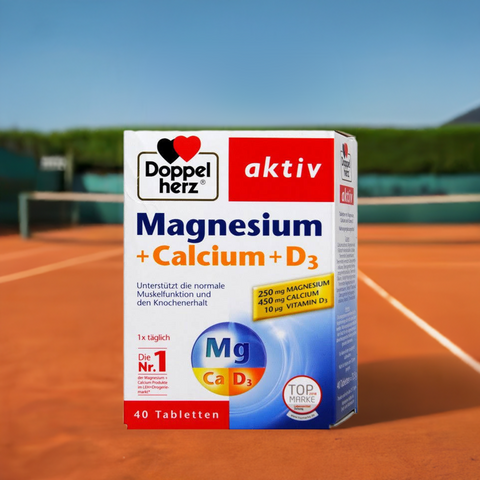 Doppelherz Magnesium Calcium D3 bester-kauf.ch Tennis Fussball Sport