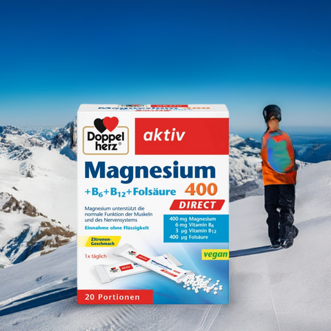 Doppelherz Magnesium  B6 B12 Direct bester-kauf.ch Folsäure Muskeln Nerven