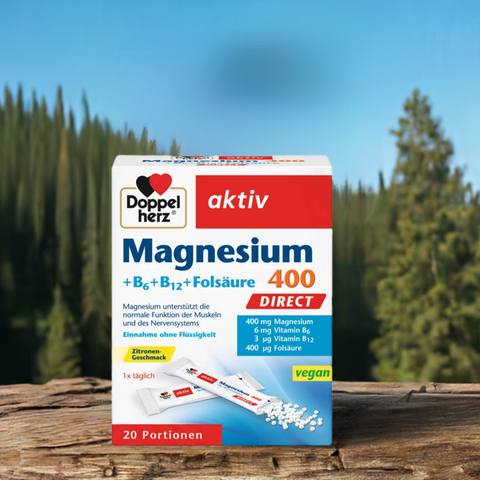 Doppelherz Magnesium  B6 B12 Direct bester-kauf.ch Folsäure Sport